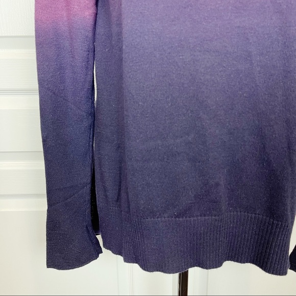 Lululemon Yoga Cozy Pullover Heathered Plum / Black Swan SIZE 10 - Picture 5 of 6